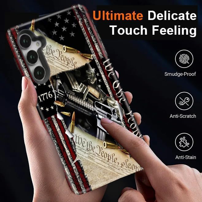 Compatible for Samsung Galaxy A15 5G Case, Dual Layer Heavy Duty 2 in 1 - Image 7
