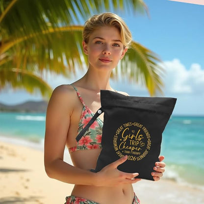 Girls Trip Gifts Wet Dry Bag, Beach Bag Wet Bag Favors, - Image 4