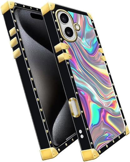 for iPhone 17 Case Luxury Golden Decoration - Image 3