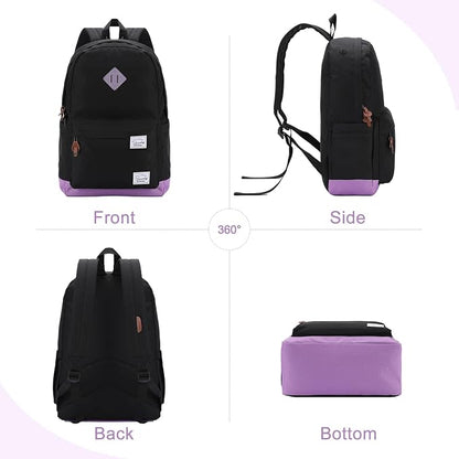 Backpack for Men Women, VASCHY Classic Water-resistant Lightweight Travel - Image 6
