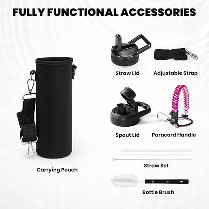 RAYMYLO Insulated Water Bottle 20 oz, Triple Wall Vacuum Stainless Steel - Image 6