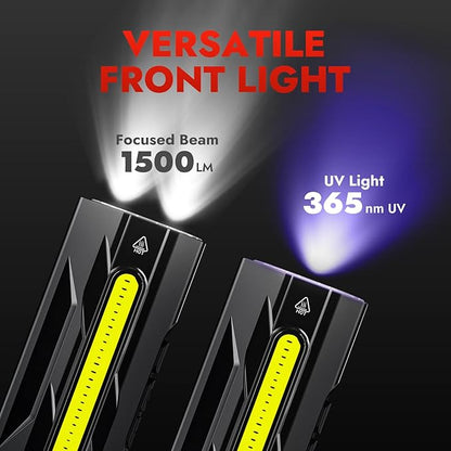 WARSUN Rechargeable EDC Flashlight – 1500 Lumen Compact LED Pocket Flashlight - Image 4