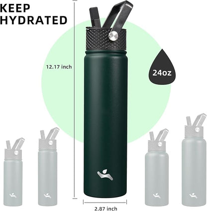 Konokyo Insulated Water Bottle 24oz Stainless Steel Sport Bottles - Image 5