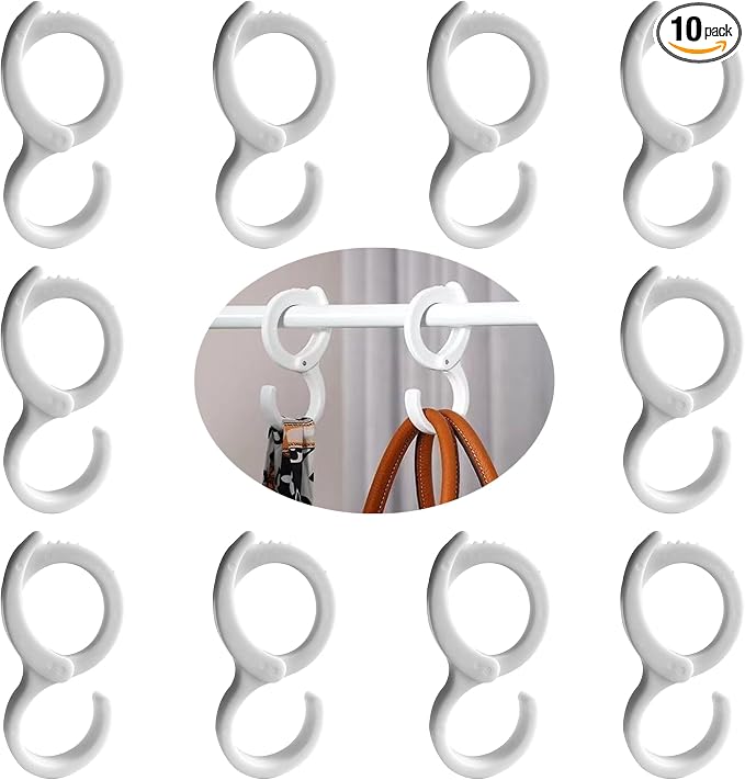 10Pcs Windproof Hook, Hanging Hooks, Table Edge Hook, Hook Clip, Hanging Clips by Rrina