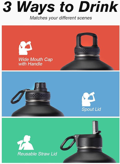 Coolflask 128 oz Gallon Water Bottle Insulated - Image 5