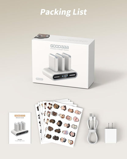 GOODaaa Portable Charger, 3 Outputs 1 Inputs Family Power Hub - Image 7