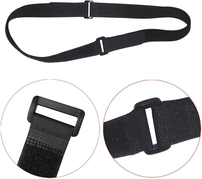YiwerDer 1 x 24" Hook and Loop Reusable Fastening Securing Cable Straps - Image 2