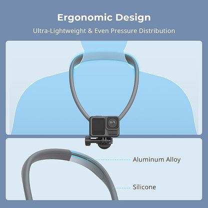 SMALLRIG Magnetic Neck Mount for Action Cameras & Phones, Comfortable POV - Image 6