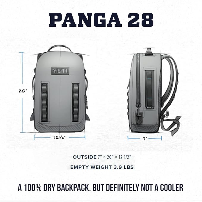 YETI Panga 28 Airtight Waterproof Submersible Backpack - Image 6