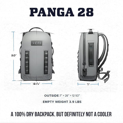 YETI Panga 28 Airtight Waterproof Submersible Backpack - Image 6