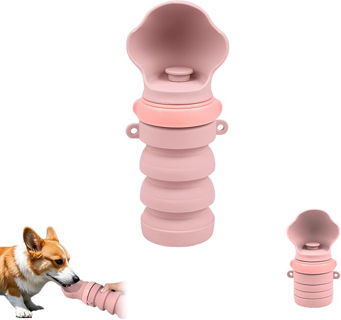 Collapsible Dog Water Bottles, Portable Dog Water Bowl Dispenser & Travel Water by Unknown