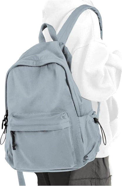 PAUBACK Blue School Backpack for Girls Water Resistant High School Book Bag by PAUBACK