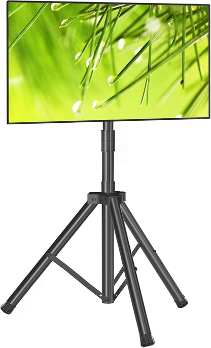 TVON TV Tripod Stand for 23-80 inch Flat Screen/Curved TVs, Portable TV Stand by TVONFurniture