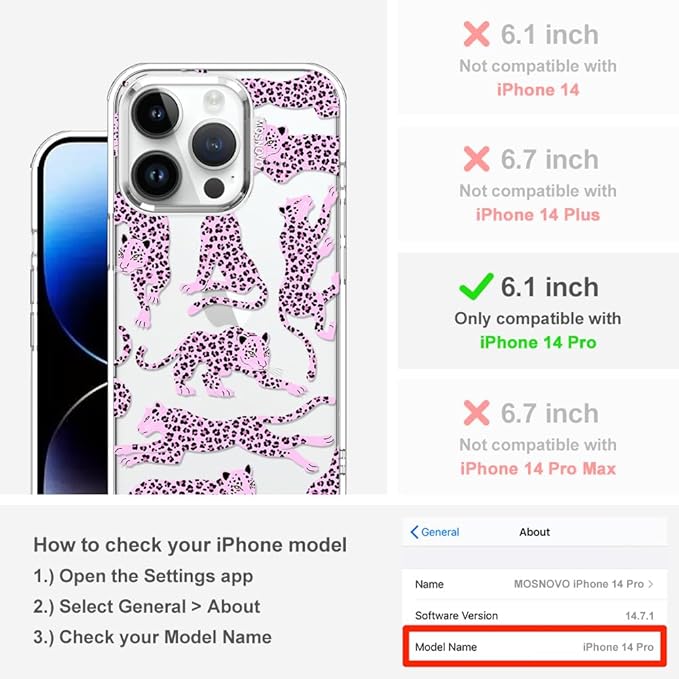 MOSNOVO Case for iPhone 14 Pro - Image 2