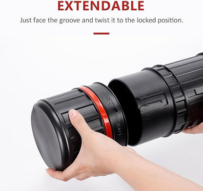 DEWEL Post Tube Expands from 30”to 51”, Waterproof Blueprint Holder Telescoping - Image 8