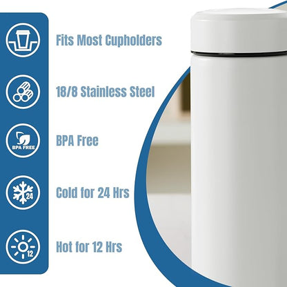 PARACITY Insulated Water Bottle, 15 oz Stainless Steel Water Bottles, Double - Image 5