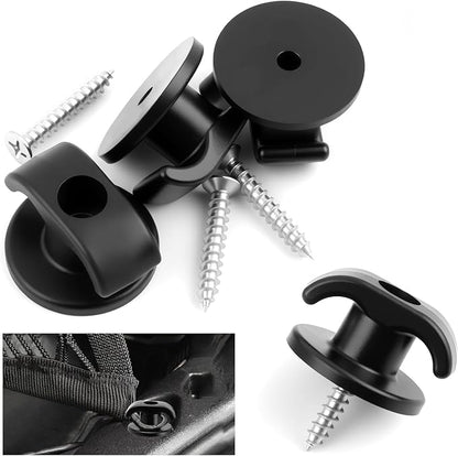 Aokdom 4PCS Car Cargo Net Hooks, Upgraded Cargo Net by Aokdom