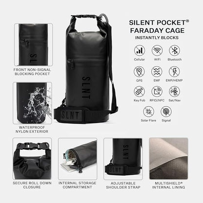 SLNT Waterproof Faraday Dry Bag - Image 2