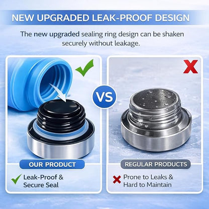 Collapsible Water Bottles, 16oz Capacity Portable Reusable Silicone Water Bottle - Image 8