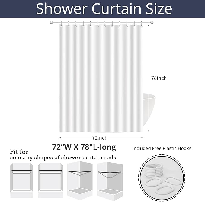 Black Bow Shower Curtain - Image 7