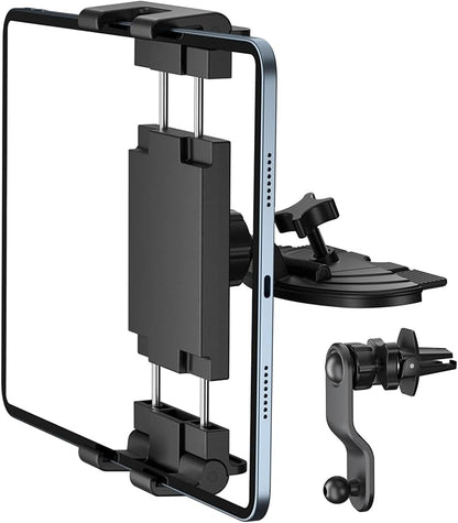 PLDHPRO iPad Holder for Car CD Slot, Adjustable Tablet Mount Air Vent Stand by Pldhpro