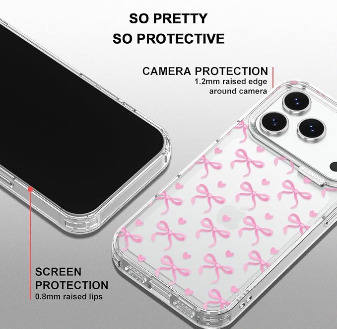 MOSNOVO for iPhone 17 Pro Case | Military Grade 6.6ft Drop Tested | Camera - Image 4