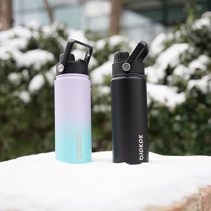 BJPKPK 2 Pack Insulated Water Bottles - Image 6