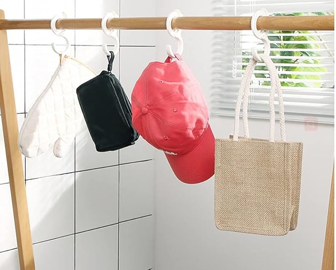White Hanging Hooks, Table Edge Hook, Hook Clip, Hanging Clips Hook, Windproof - Image 8