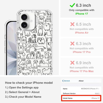 MOSNOVO for iPhone 17 Case | Military Grade 6.6ft Drop Tested | Camera Control - Image 2