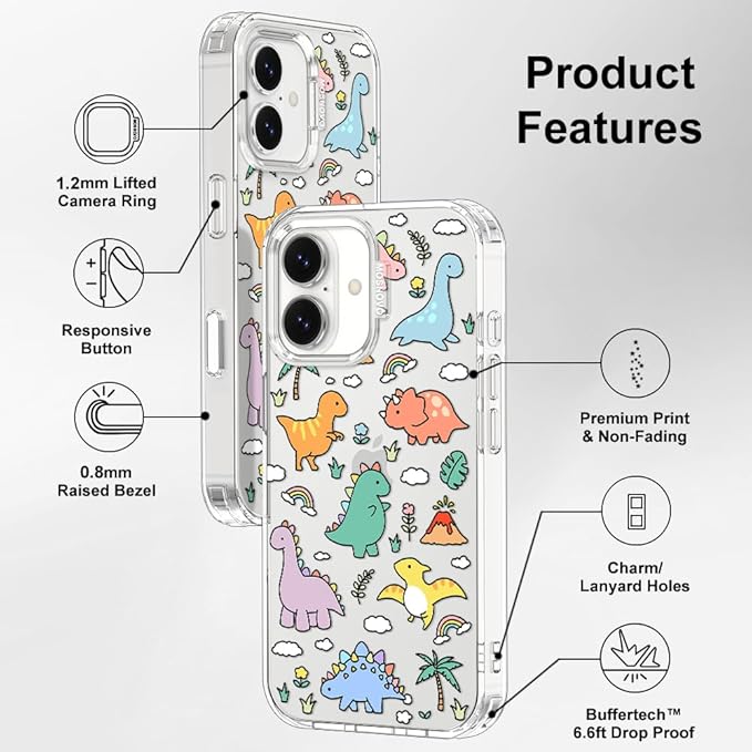 MOSNOVO for iPhone 17 Case | Military Grade 6.6ft Drop Tested | Camera Control - Image 7