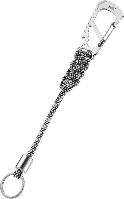 KeyUnity KC04 Paracord Keychain Carabiner Clip, Braided Lanyard by KeyUnity