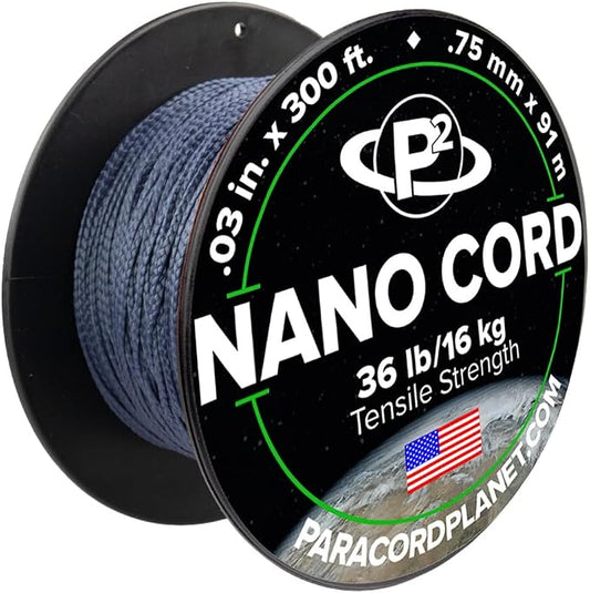 Paracord Planet Nano Cord –Lightweight Nylon Nano Paracord – Great by ParacordPlanet
