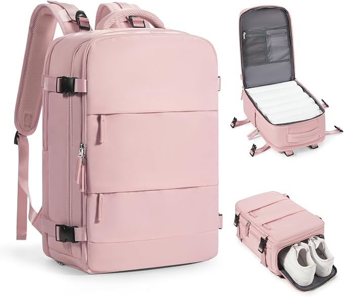 Travel Backpack for Women Airline Approved Carry on Backpack for Airplanes by coofay