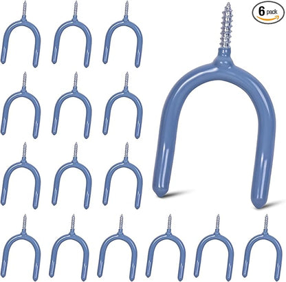 Lian.Ripple.Lian16 Pack Garage Storage System Steel U Hooks by LianRippleLian