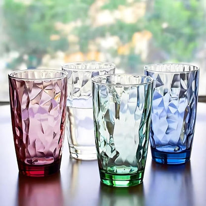 15Oz Unbreakable Tritan Drinking Glasses Shatterproof Acrylic Glasses Drinkware - Image 6