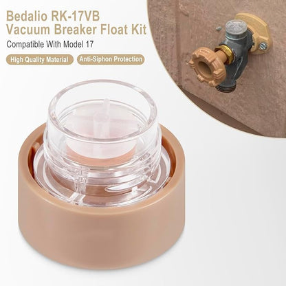 RK-17VB Vacuum Breaker Float Kit, Anti-Siphon Wall Faucet Repair Kit, Anti - Image 2