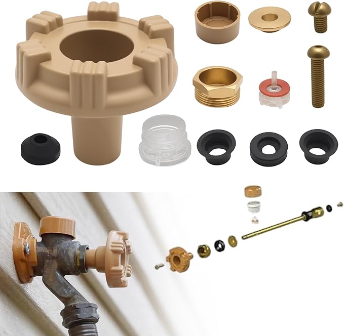 EATAKWARD RK-17MH Repair Kit Metal Handle, Outdoor Faucet Repair Kit, by EATAKWARD