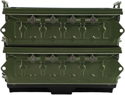 YakAttack TracPak Combo Kit – Ranger Grey | 2 Stackable Storage Boxes + Quick - Image 5