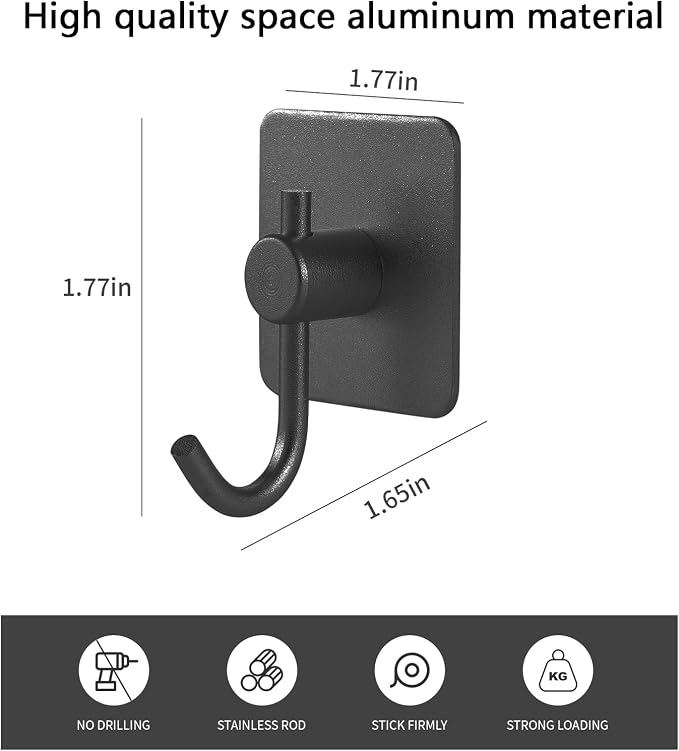 Paoli Heavy Duty Self Adhesive Hooks - Image 2