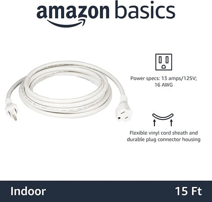Amazon Basics 3-Prong Extension Cord - Image 2