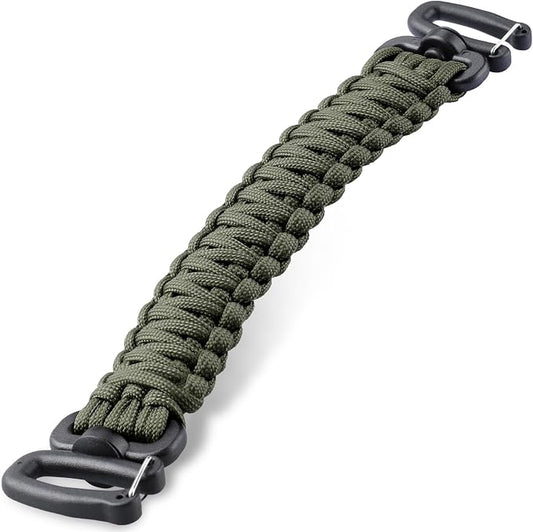 Tactical Paracord Handle，9-core Weaving Paracord Strap by PITOZER