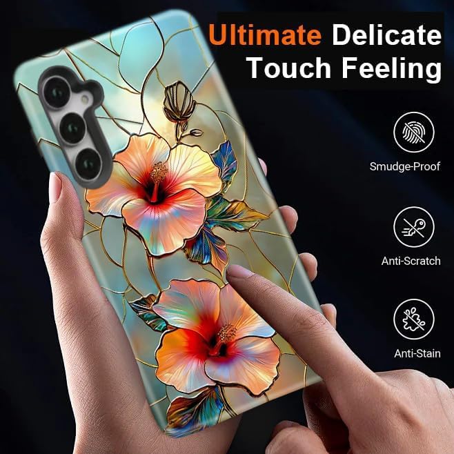 Compatible for Samsung Galaxy A37 5G Case, Dual Layer Heavy Duty 2 in 1 - Image 7