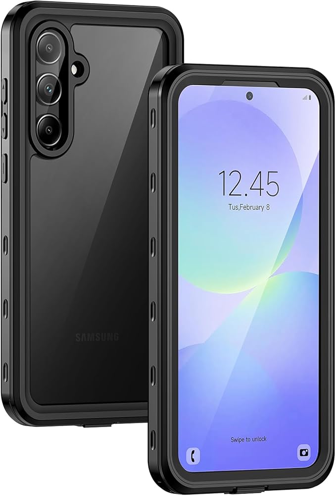 Lanhiem for Samsung Galaxy A37 A36 Phone Case, IP68 Waterproof Dustproof by LanhiemHome