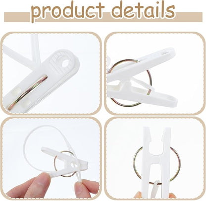 105 Pcs Multi-Purpose Laundry Hooks Hanging Clips Bulk - Image 3