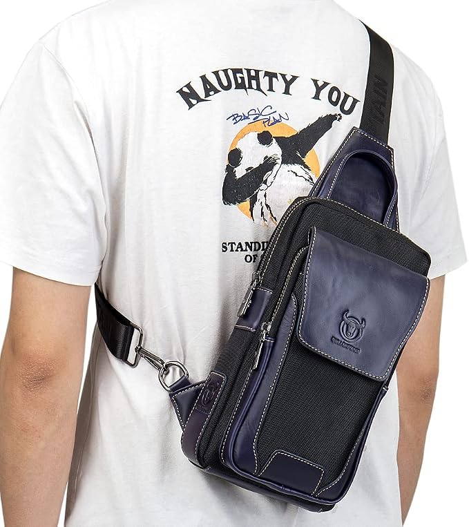 Sling Bag Crossbody Backpack for Men Women Outdoor Travel Tactical Fishing - Image 5