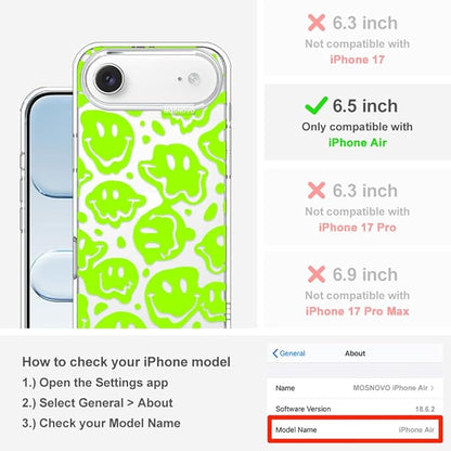 MOSNOVO for iPhone Air Case | Military Grade 6.6ft Drop Tested | Camera Control - Image 2
