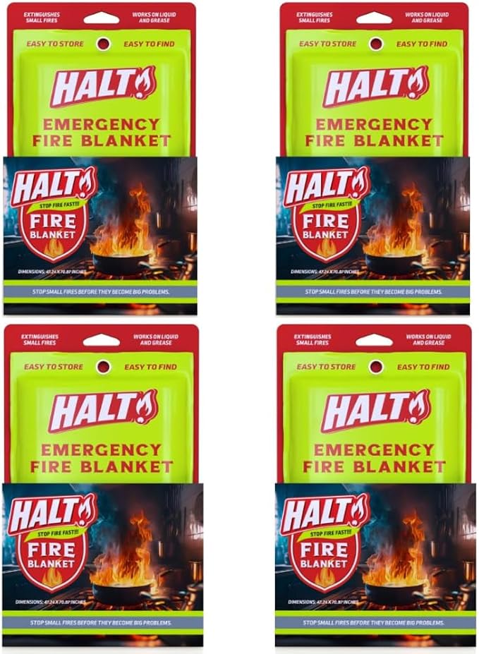 HALT! Emergency Fire Blanket by HaltFireSafetyProducts