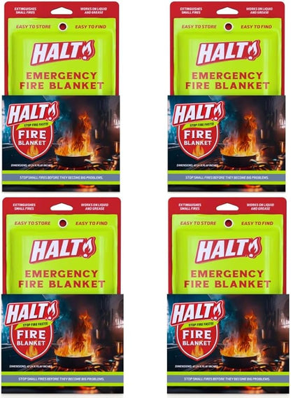HALT! Emergency Fire Blanket by HaltFireSafetyProducts