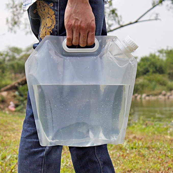 SUPANT Collapsible Emergency Water Jug Container Bag, BPA Free Plastic Water - Image 8