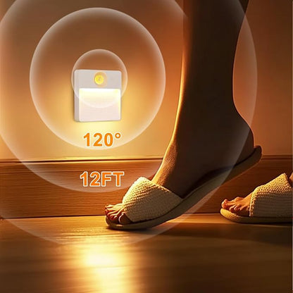 Guankai 8 Pack Rechargeable Motion Sensor Stair Light - Image 5